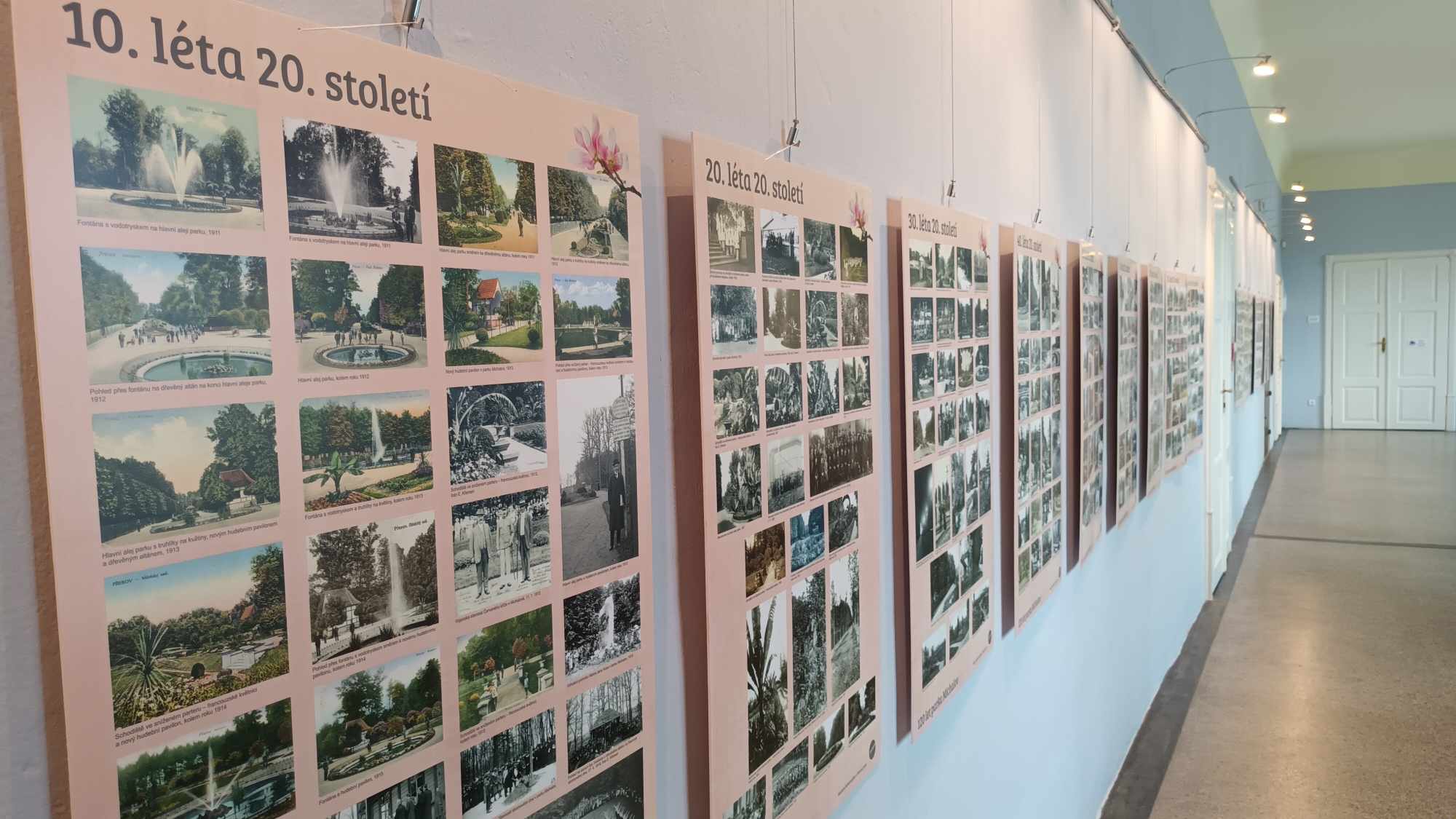 FOTOGALERIE: Kulaté výročí parku Michalov připomínají unikátní historické snímky