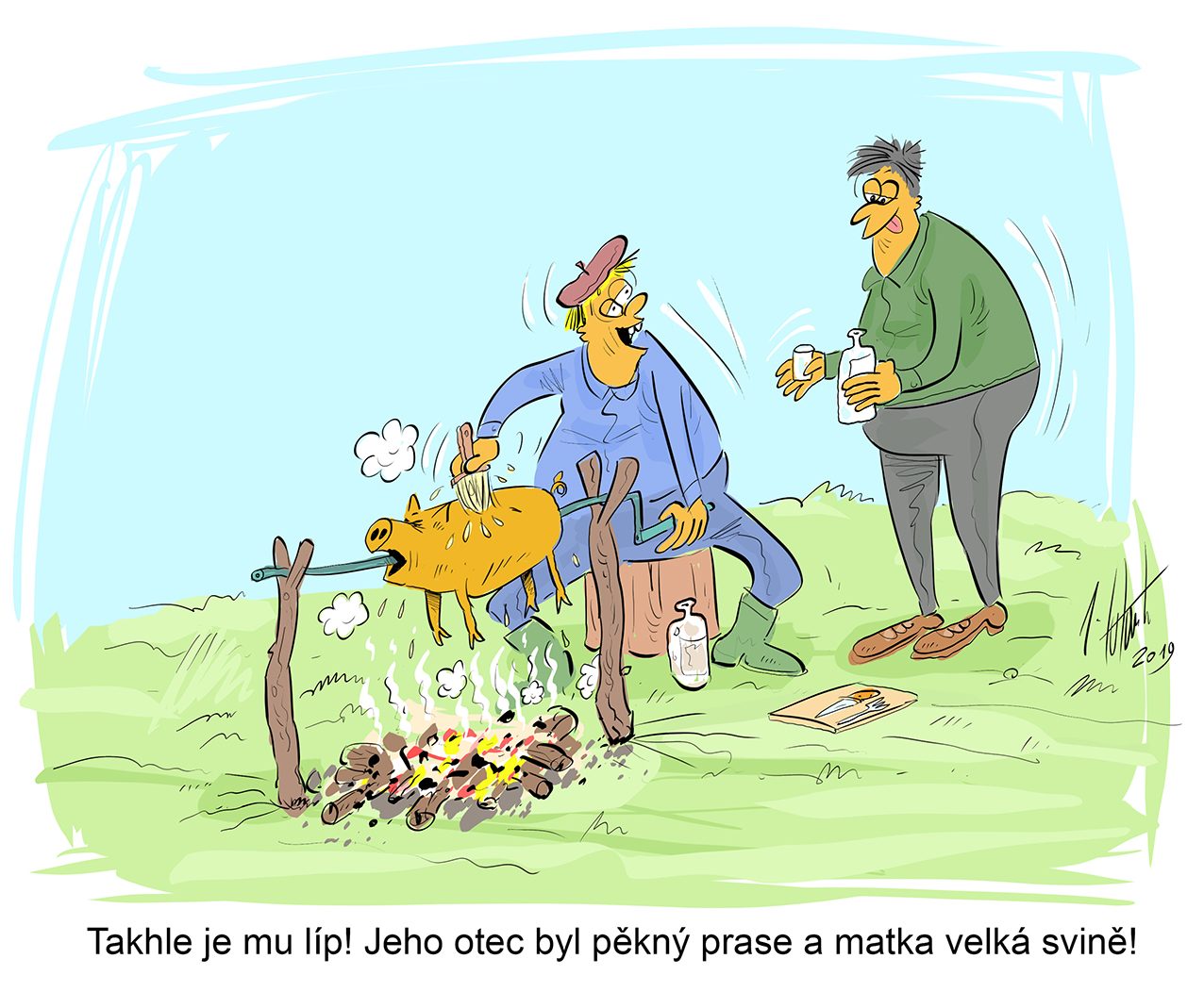 FOTOGALERIE: První v červenci středa, humoru a legrace je třeba