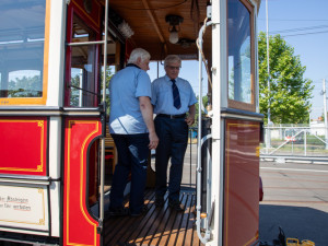 FOTOGALERIE: Unikátní historická tramvaj č. 16 může projíždět olomouckými ulicemi