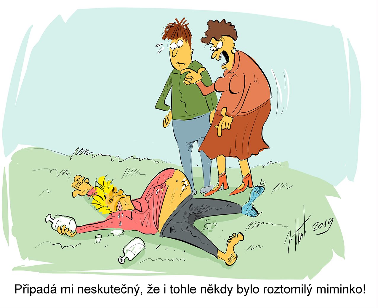 FOTOGALERIE: První v září středa, humoru a legrace je třeba