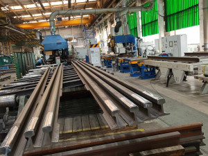 FOTOGALERIE: Prostějovská firma se specializuje na výrobu železničních a tramvajových výhybek