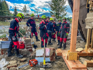 FOTOGALERIE: Hasiči zasahovali Olomouckém kraji kvůli povodním, nyní odstraňují následky