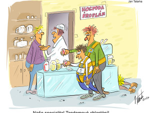 FOTOGALERIE: První v říjnu středa, humoru a legrace je třeba