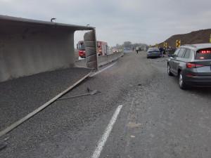 FOTOGALERIE: Tragická nehoda na obchvatu Olomouce