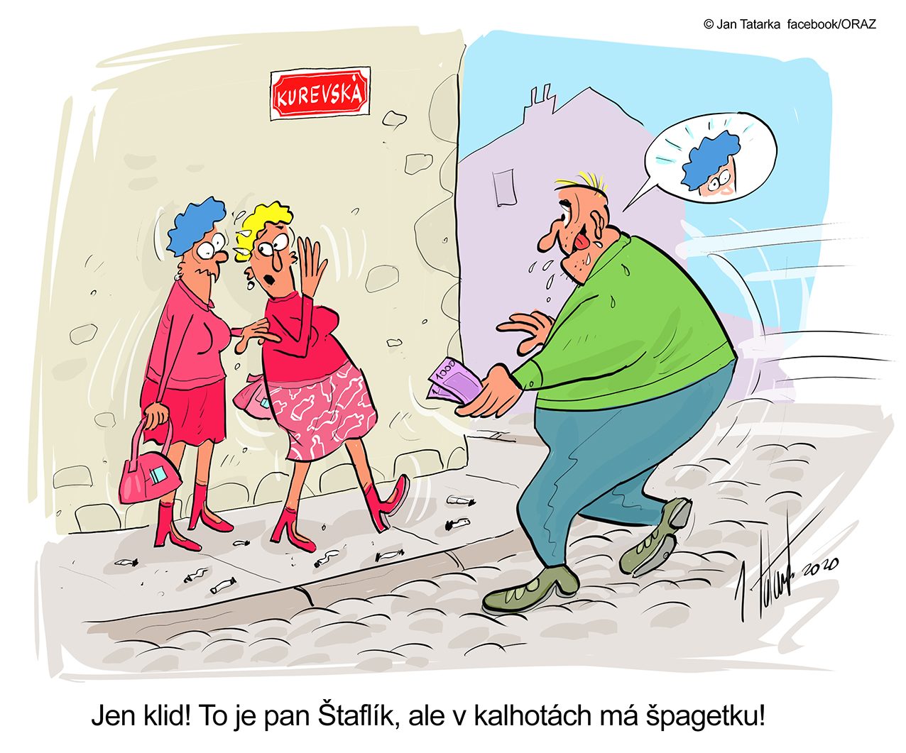FOTOGALERIE: První v listopadu středa, humoru a legrace je třeba