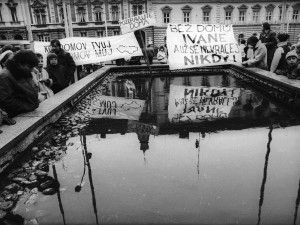 FOTOGALERIE: Sametová revoluce v Olomouci