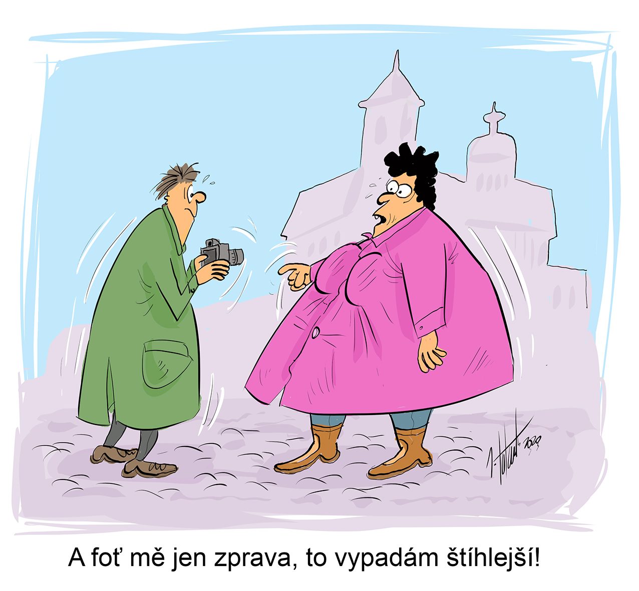 FOTOGALERIE: První v prosinci středa, humoru a legrace je třeba