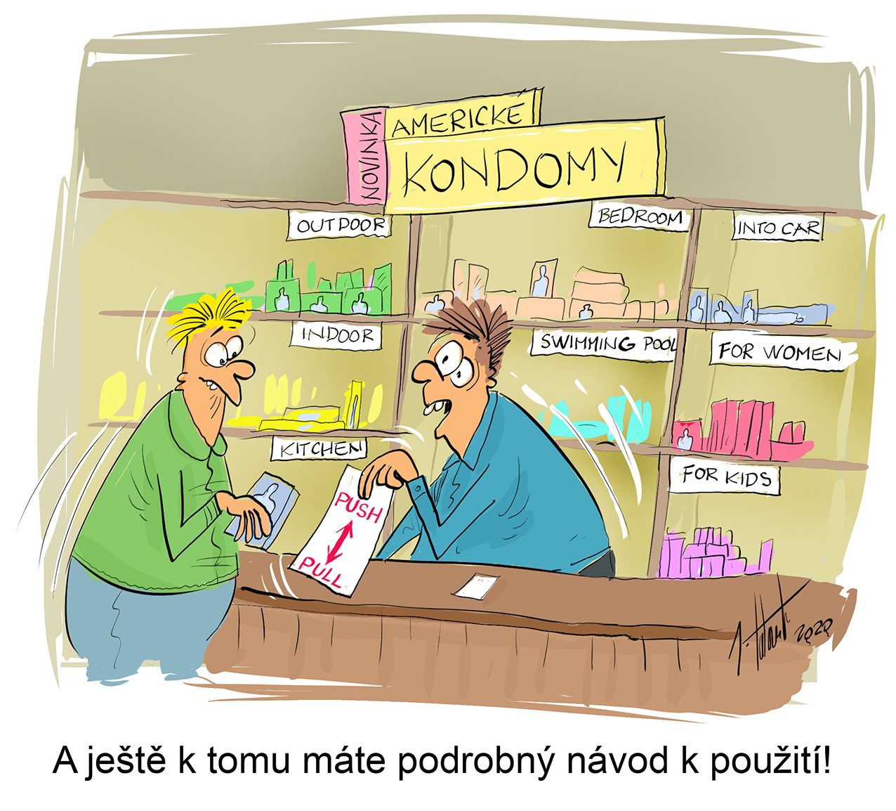 FOTOGALERIE: První v prosinci středa, humoru a legrace je třeba
