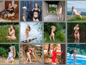 FOTOGALERIE: Nejmladší talentované vzpěračky se představily v kalendáři na rok 2025