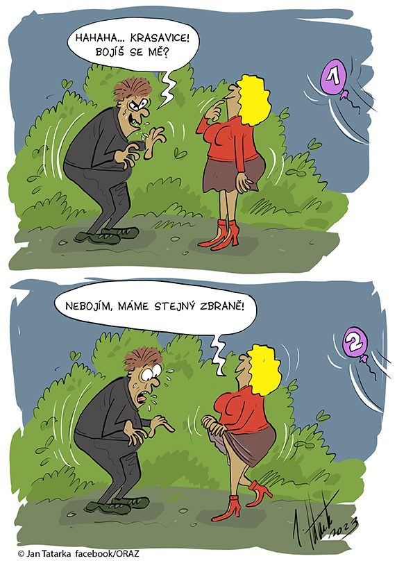 FOTOGALERIE: První v lednu středa, humoru a legrace je třeba