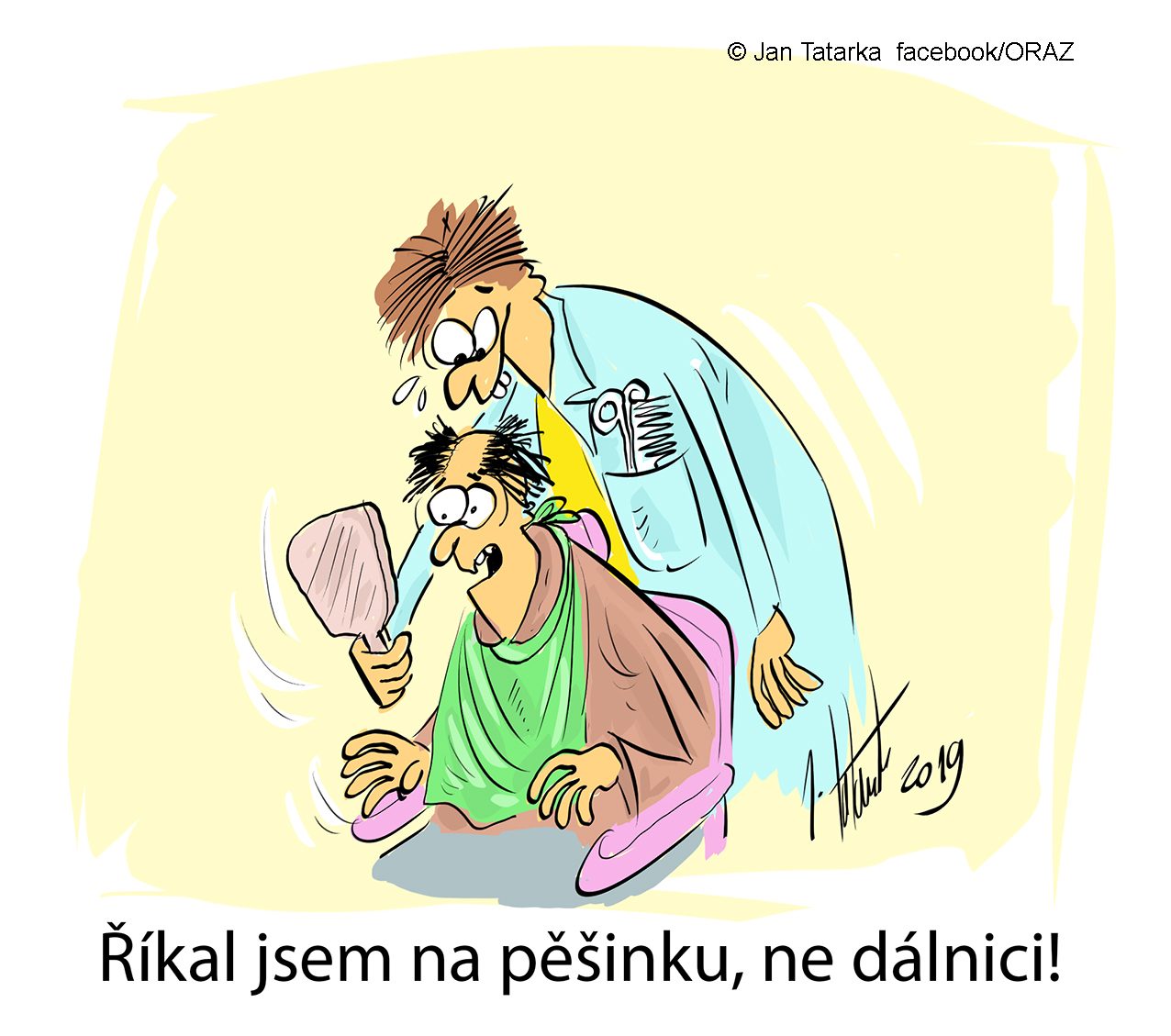 FOTOGALERIE: První v lednu středa, humoru a legrace je třeba
