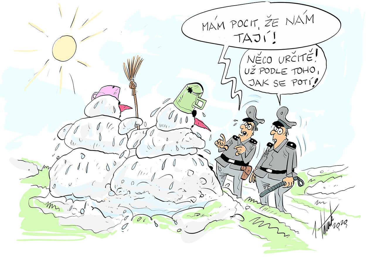FOTOGALERIE: První v lednu středa, humoru a legrace je třeba