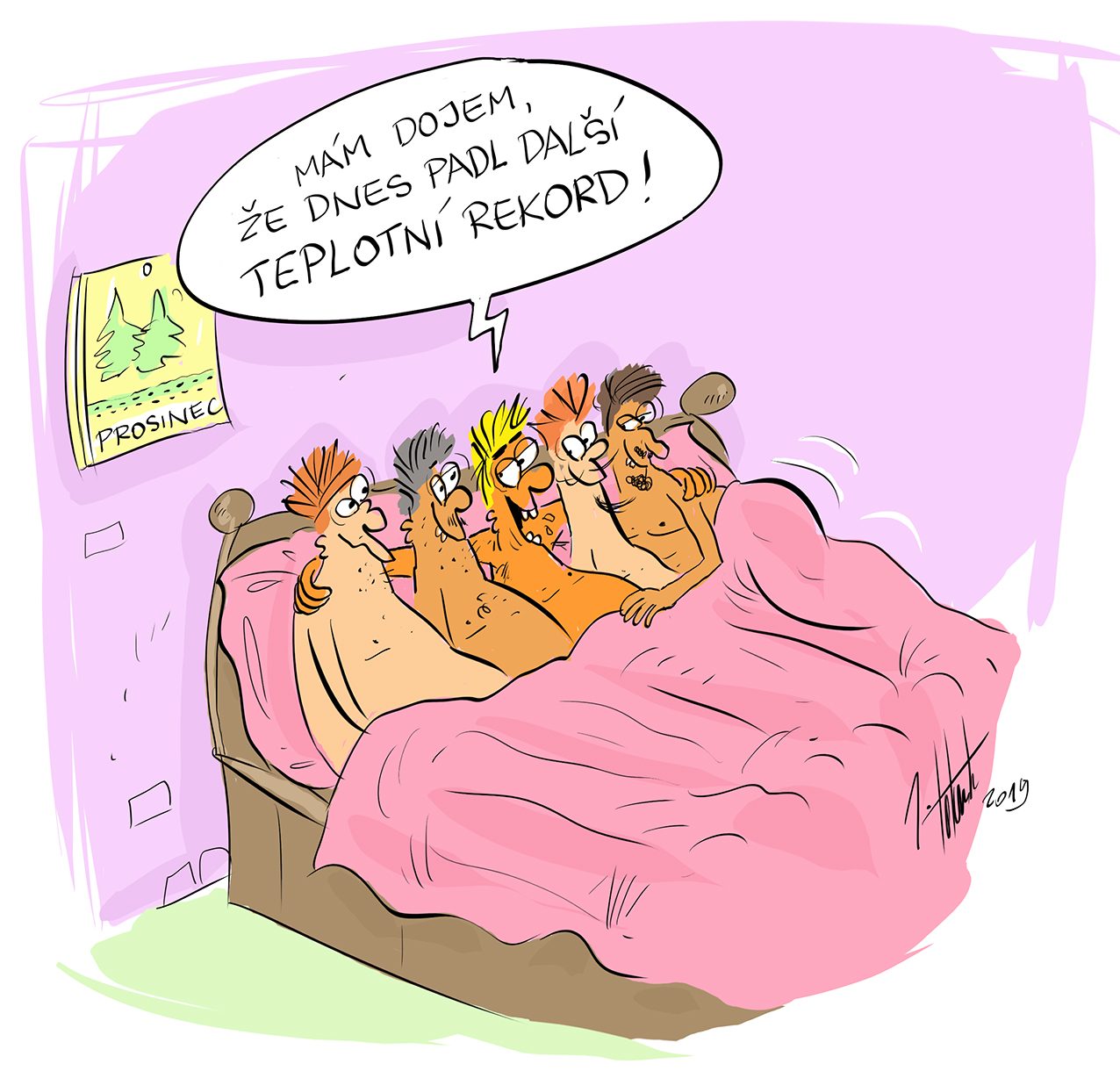 FOTOGALERIE: První v lednu středa, humoru a legrace je třeba