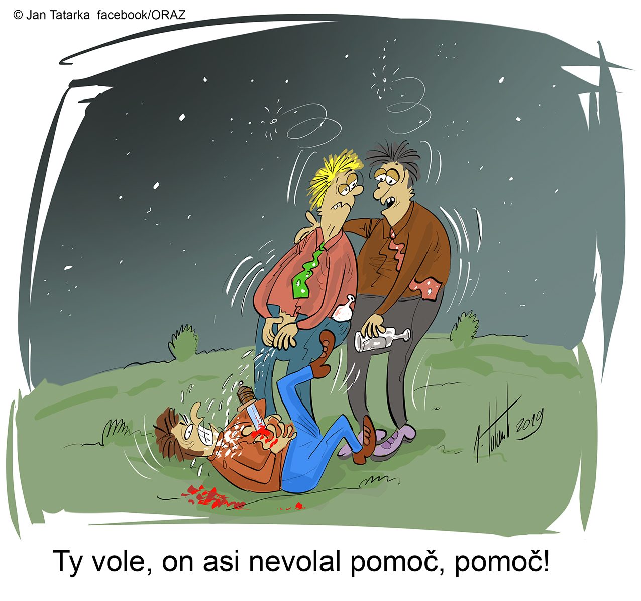 FOTOGALERIE: První v lednu středa, humoru a legrace je třeba