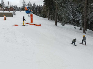 FOTOGALERIE: Snowpark na Paprsku má nové bezpečné překážky