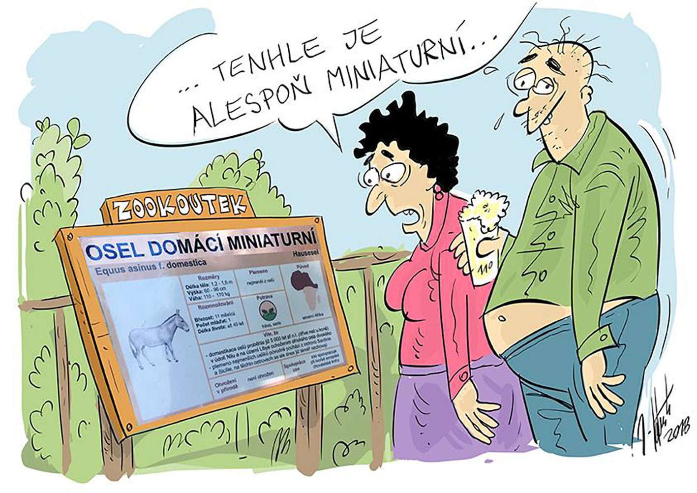 FOTOGALERIE: První v únoru středa, humoru a legrace je třeba