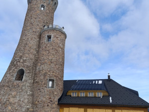 FOTOGALERIE: Krásné výhledy, tajemná rozhledna, borůvkové knedlíky