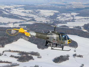 FOTOGALERIE: Do Přerova přiletěly vrtulníky, bude zde výcvik