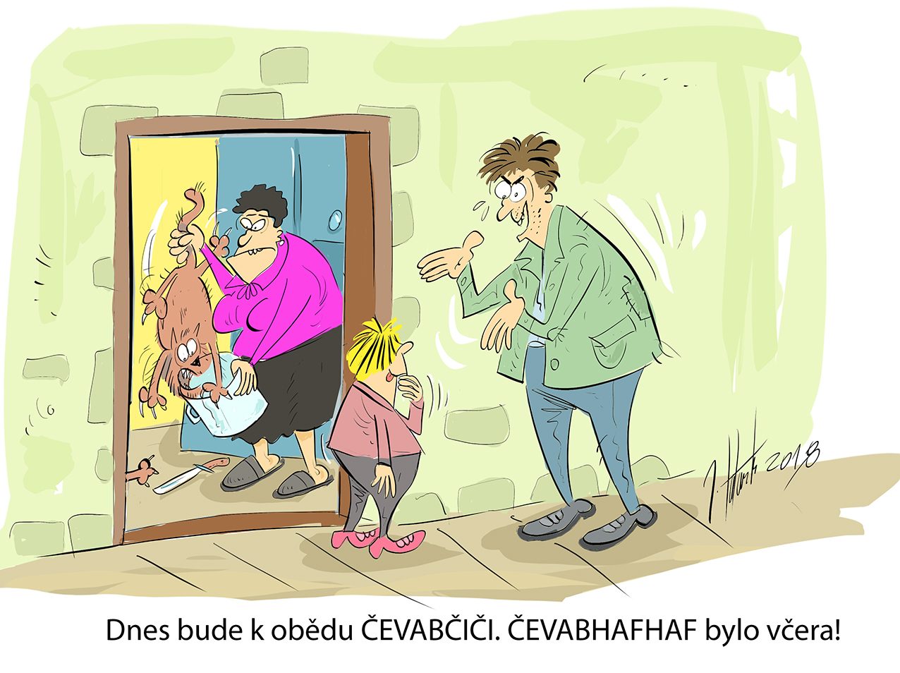 FOTOGALERIE: První v březnu středa, humoru a legrace je třeba
