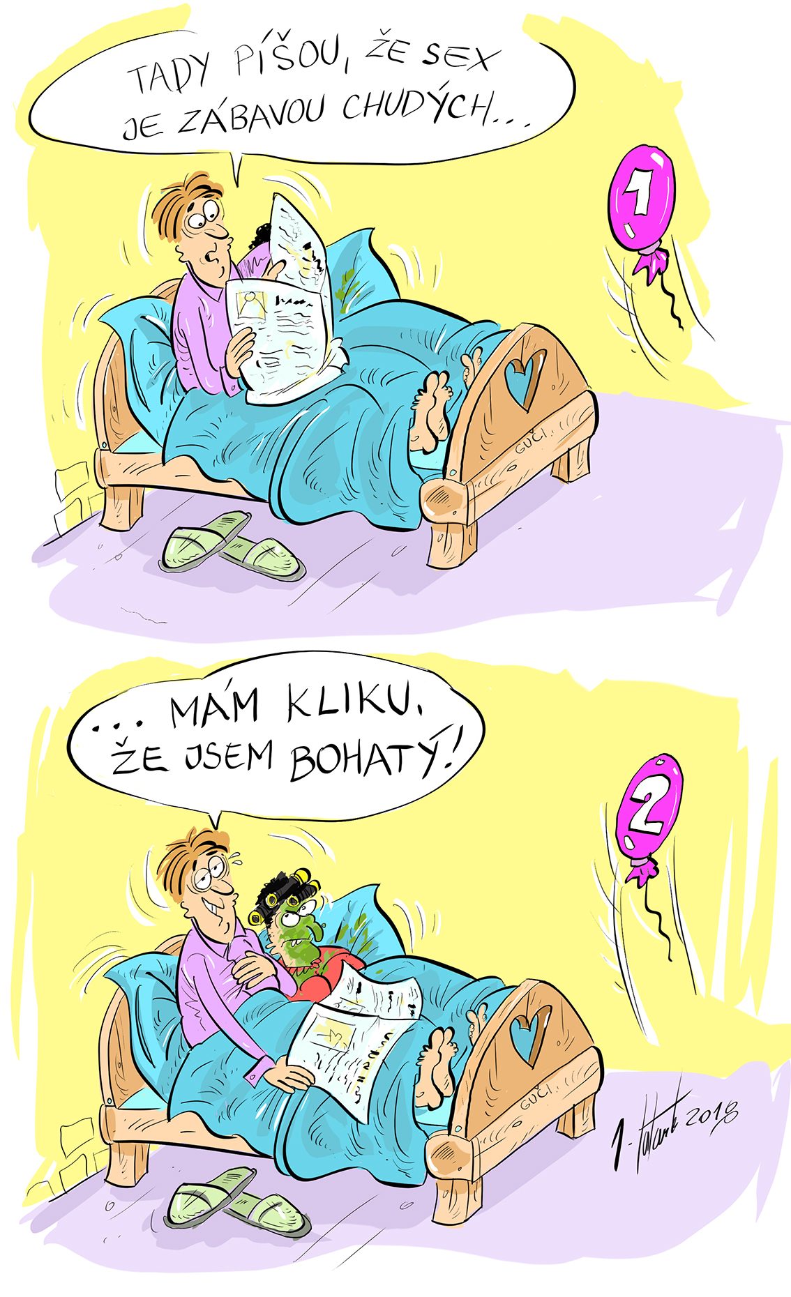FOTOGALERIE: První v březnu středa, humoru a legrace je třeba
