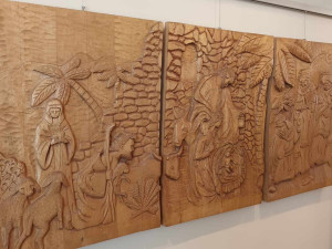 FOTOGALERIE: V přerovském muzeu vystavují studenti tovačovské řezbářské školy