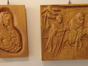 FOTOGALERIE: V přerovském muzeu vystavují studenti tovačovské řezbářské školy