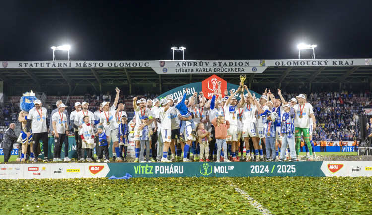 FOTOGALERIE: Sigma zvítězila ve finále Českého poháru proti Spartě Praha