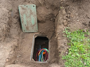 FOTOGALERIE: Stavba kritizovaného parkovacího domu v Prostějově vyvolala uzavírky