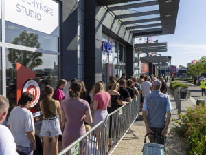 FOTOGALERIE: V nákupní zóně na okraji Olomouce funguje nová prodejna Lidl Outlet
