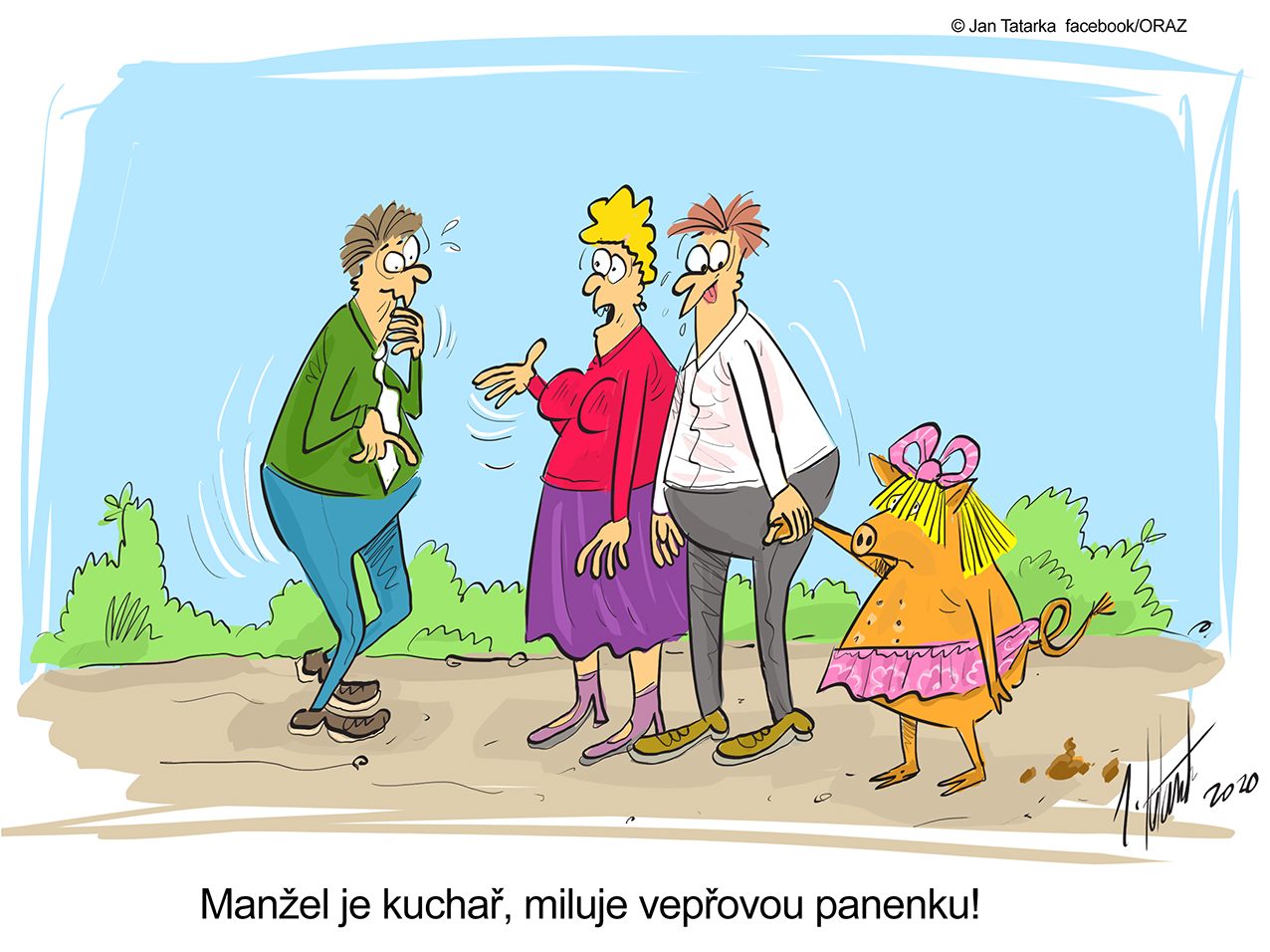 FOTOGALERIE: První v měsíci středa, humoru a legrace je třeba