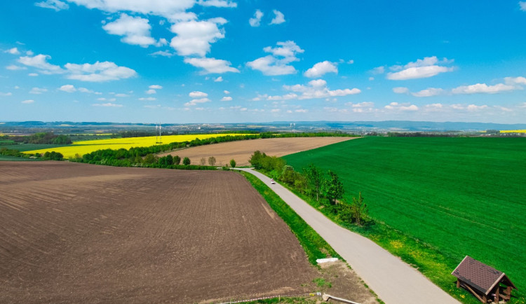 FOTOGALERIE: Rozhledna v Tučíně byla otevřená loni na podzim
