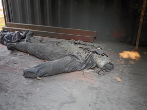 FOTOGALERIE: Trenažér pro výcvik pohyb v zakouřeném prostředí v Hamrech na Prostějovsku