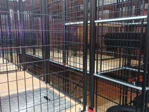 FOTOGALERIE: Trenažér pro výcvik pohyb v zakouřeném prostředí v Hamrech na Prostějovsku