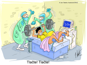 FOTOGALERIE: První v měsíci středa, humoru a legrace je třeba