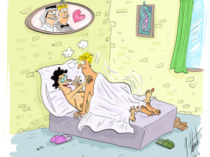 FOTOGALERIE: První v měsíci středa, humoru a legrace je třeba