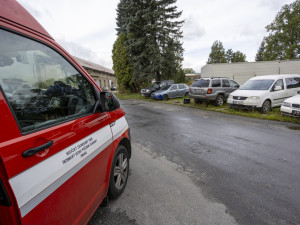 FOTOGALERIE: Masivní požár v hale. Vědci v Jeseníku testovali ocelovou stavbu