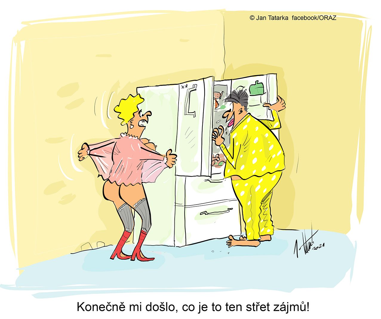 FOTOGALERIE: První v měsíci středa, humoru a legrace je třeba