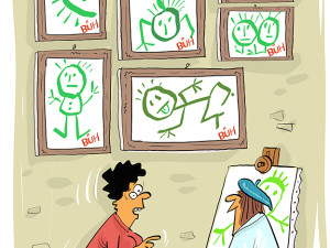 FOTOGALERIE: První v měsíci středa, humoru a legrace je třeba