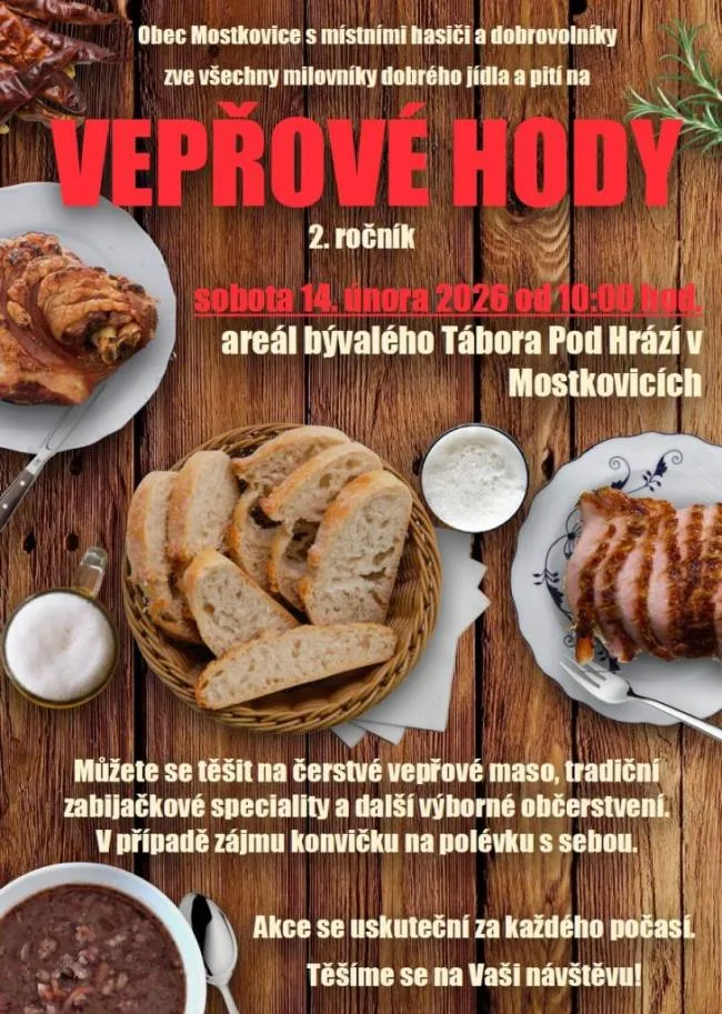 Vepřové hody Mostkovice