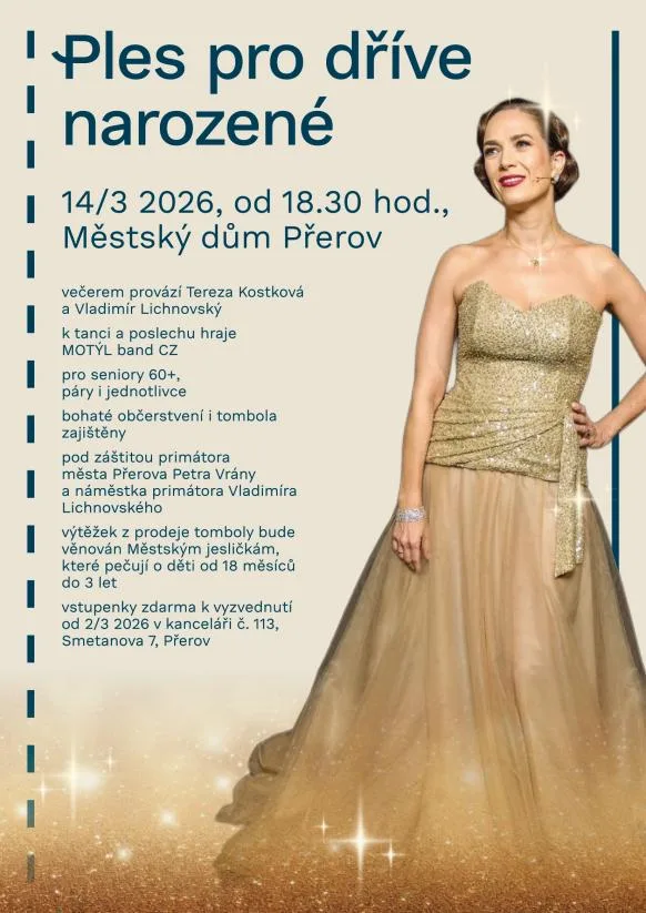 Ples pro dříve narozené Přerov
