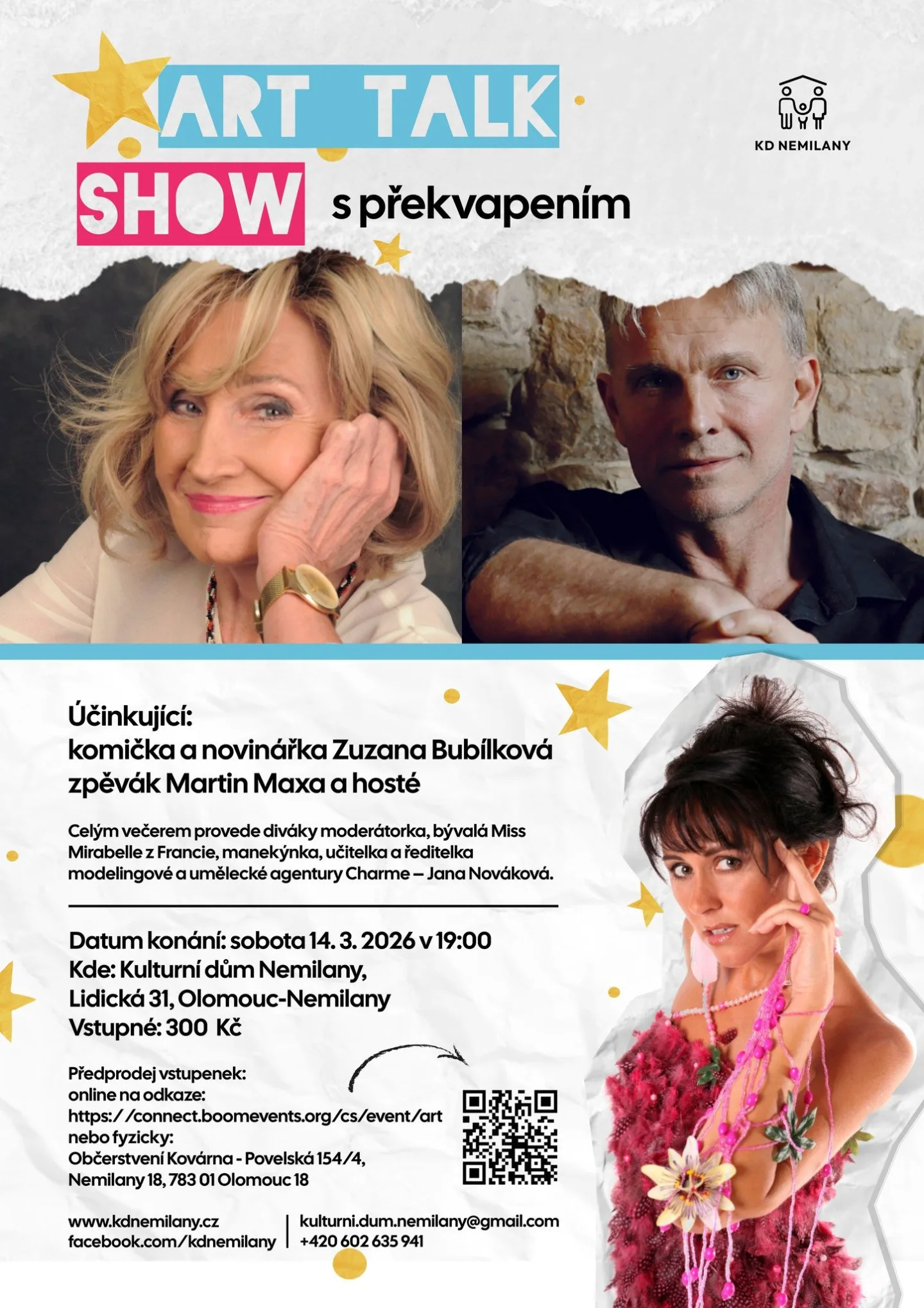 Art Talk Show - Zuzana Bubílková, Martin Maxa