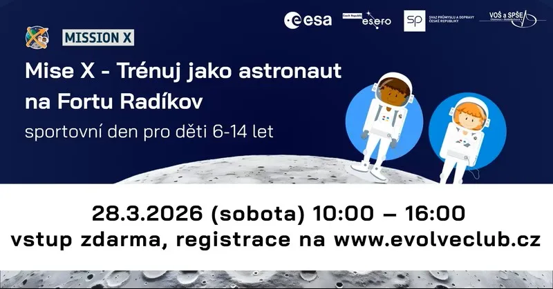 Mise X Fort Radíkov - velikonoční sportovní vesmírný den pro děti