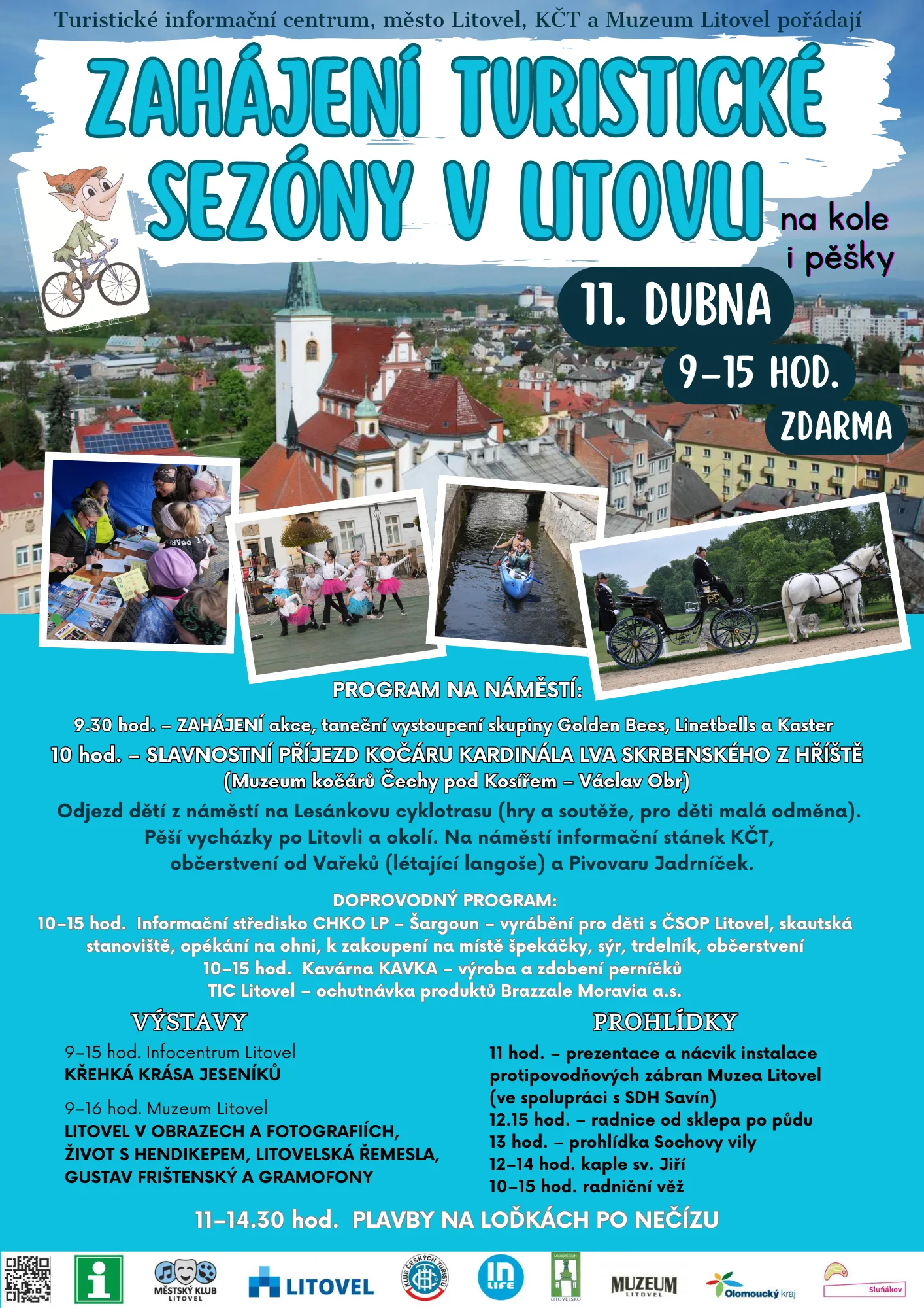 Zahájení turistické sezony v Litovli