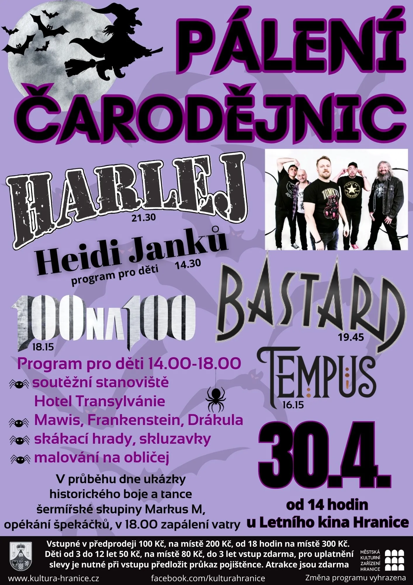 Pálení čarodějnic Hranice