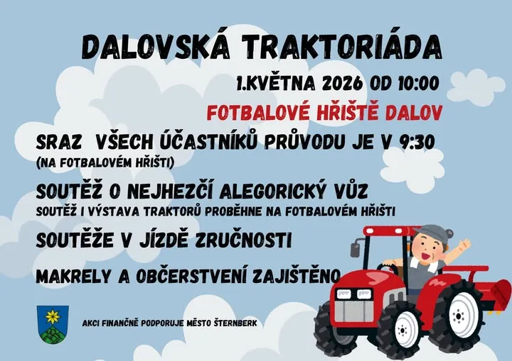 Dalovská traktoriáda 2026