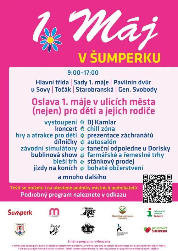 1. MÁJ V ŠUMPERKU