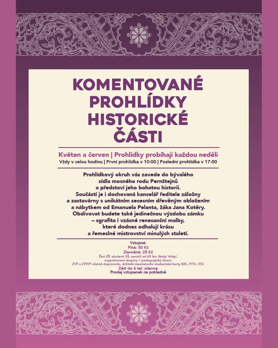 Komentované prohlídky Prostějovského zámku
