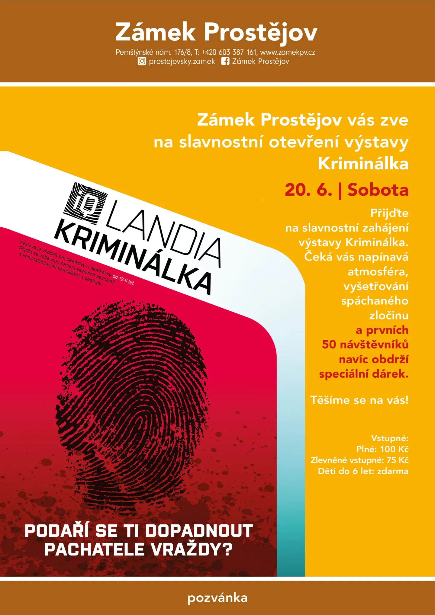 Slavnostní otevření výstav Kriminálka a Strážnici pořádku v proměnách času