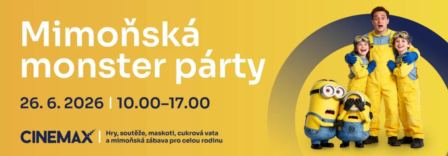 OLOMOUCKOU OLYMPII OVLÁDNOU MIMONI! MIMOŇSKÁ MONSTER PÁRTY ZAHÁJÍ PRÁZDNINY