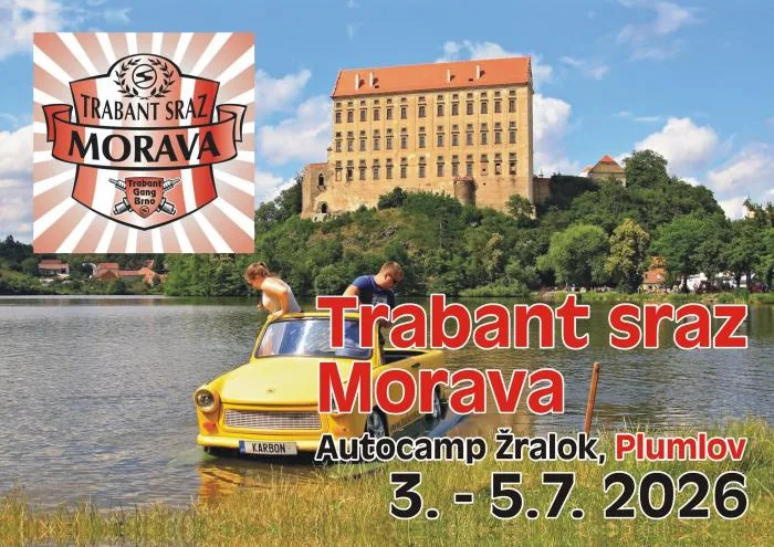 Trabant sraz Morava